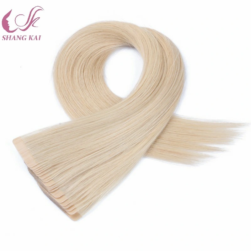 Top Quality Long Lasting Remy Soft Hand Tied Seamless Tape Hair Extension